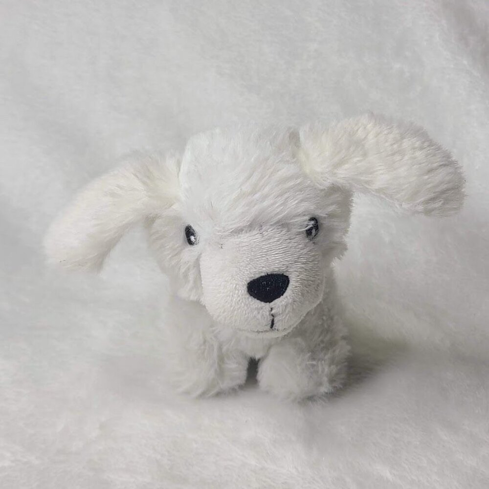 Battat Our Generation White Mini Plush Dog Puppy Miniature Stuffed Animal 4" - Picture 2 of 7